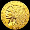Image 1 : 1914-D $2.50 Gold Quarter Eagle CLOSELY UNCIRCULAT