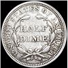Image 2 : 1858 Seated Liberty Half Dime NICELY CIRCULATED