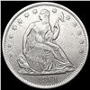 Image 1 : 1861-S Seated Liberty Half Dollar CLOSELY UNCIRCUL