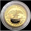Image 2 : 1989-W US Commem .25oz Gold $5 GEM PROOF