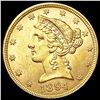 1894 $5 Gold Half Eagle UNCIRCULATED