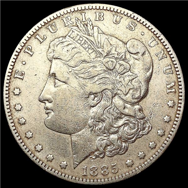 1885-S Morgan Silver Dollar NEARLY UNCIRCULATED