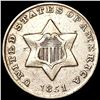 Image 1 : 1851 Silver Three Cent CLOSELY UNCIRCULATED