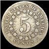 Image 2 : 1866 Shield Nickel NICELY CIRCULATED