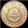 Image 2 : 1864 Two Cent Piece CHOICE AU