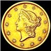 Image 1 : 1851-O Rare Gold Dollar CLOSELY UNCIRCULATED