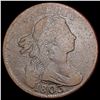 Image 1 : 1803 Lg Frac Sm Date Draped Bust Large Cent NICELY