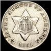 Image 1 : 1851 Silver Three Cent CLOSELY UNCIRCULATED
