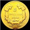 Image 2 : 1855 $3 Gold Piece NICELY CIRCULATED