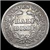 Image 2 : 1837 Seated Liberty Half Dime NEARLY UNCIRCULATED