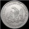 Image 2 : 1858 Seated Liberty Half Dollar CLOSELY UNCIRCULAT
