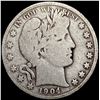 Image 1 : 1904-S Barber Half Dollar NICELY CIRCULATED