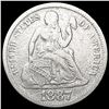 Image 1 : 1887 Seated Liberty Dime LIGHTLY CIRCULATED