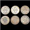 Image 2 : [6] Seated Lib Dimes [1876-S, 1876-CC, 1877, 1877-