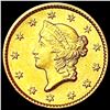 Image 1 : 1851 Rare Gold Dollar UNCIRCULATED