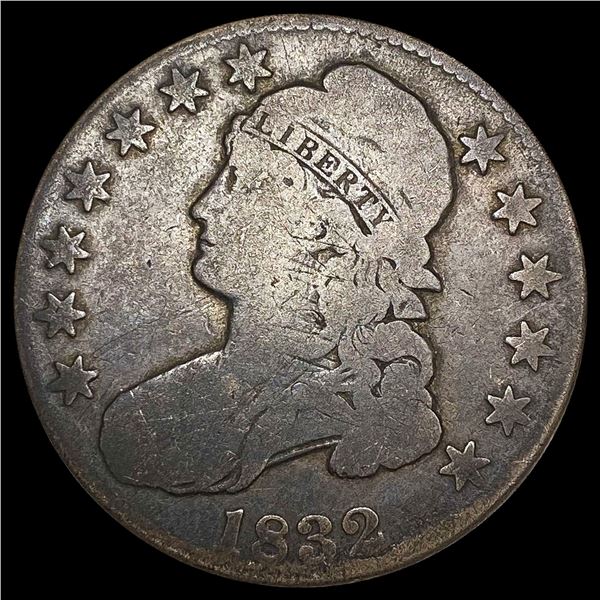 1832 Capped Bust Half Dollar NICELY CIRCULATED