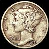 Image 1 : 1921-D Mercury Dime NICELY CIRCULATED