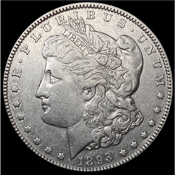 1893 Morgan Silver Dollar CLOSELY UNCIRCULATED
