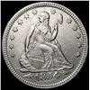 Image 1 : 1854 Arws Seated Liberty Quarter UNCIRCULATED