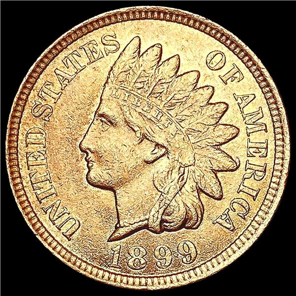 1899 RED Indian Head Cent GEM BU