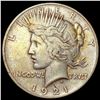 Image 1 : 1921 Silver Peace Dollar LIGHTLY CIRCULATED