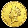 Image 1 : 1855-O Rare Gold Dollar NICELY CIRCULATED