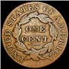 Image 2 : 1828 Coronet Head Large Cent NICELY CIRCULATED