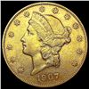Image 1 : 1907-S $20 Gold Double Eagle CLOSELY UNCIRCULATED