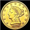 Image 1 : 1878-S $2.50 Gold Quarter Eagle CLOSELY UNCIRCULAT