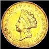 Image 1 : 1854 Rare Gold Dollar CLOSELY UNCIRCULATED