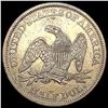 Image 2 : 1843 Seated Liberty Half Dollar CLOSELY UNCIRCULAT