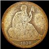 Image 1 : 1838 Seated Liberty Dime NICELY CIRCULATED