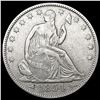 Image 1 : 1854 Arws Seated Liberty Half Dollar CLOSELY UNCIR