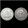 Image 2 : [2] Seated Lib Half Dollars [1858-O, 1859-O] NICEL