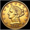 Image 1 : 1853 $2.50 Gold Quarter Eagle CLOSELY UNCIRCULATED