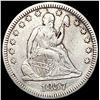 Image 1 : 1857 Seated Liberty Quarter CLOSELY UNCIRCULATED