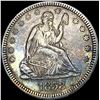 Image 1 : 1858 Seated Liberty Quarter CLOSELY UNCIRCULATED