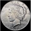1928-S Silver Peace Dollar CLOSELY UNCIRCULATED