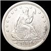 Image 1 : 1854 Arws Seated Liberty Quarter CLOSELY UNCIRCULA