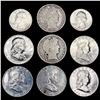 [9] Varied Silver Coinage [1908-S, 1912-D, 1942, 1