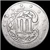 Image 2 : 1858 Silver Three Cent CLOSELY UNCIRCULATED