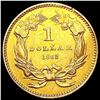 Image 2 : 1862 Rare Gold Dollar HIGH GRADE