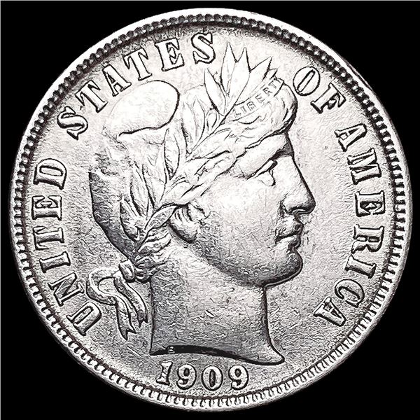 1909-O Barber Dime CLOSELY UNCIRCULATED