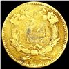 Image 2 : 1857 Rare Gold Dollar LIGHTLY CIRCULATED