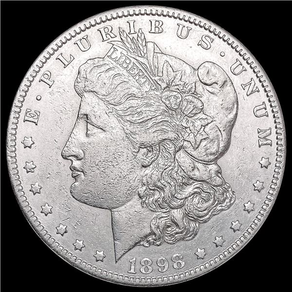 1898-S Morgan Silver Dollar NEARLY UNCIRCULATED