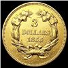 Image 2 : 1855 $3 Gold Piece CLOSELY UNCIRCULATED