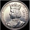 Image 1 : 1893 Isabella Silver Quarter UNCIRCULATED