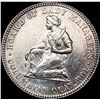 Image 2 : 1893 Isabella Silver Quarter UNCIRCULATED