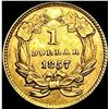Image 2 : 1857 Rare Gold Dollar UNCIRCULATED