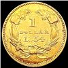 Image 2 : 1854 Rare Gold Dollar CLOSELY UNCIRCULATED